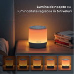 TV, Audio-Video si Foto - Portabile audio - Boxe portabile - Dispozitiv Sunete Albe INCO®, pentru copii si adulti, Difuzor portabil Bluetooth, suport casti, 16 sunete, baterie 1800 - Infinity.ro