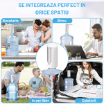 Casa si Gradina - Mobilier - Organizare si depozitare - Dozatoare/dispensere de apa - Pompa electrica inteligenta pentru bidonul cu apa, INCO®, 6 functii de reglare cu Touch, capat pliabil, incarcare USB - Infinity.ro