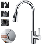 Casa si Gradina - Sanitare - Lavoar baie si accesorii - Baterii sanitare - Baterie pentru chiuveta INCO®, cu cap extensibil, pentru Apa rece-calda, Multifunctionala, Rotire 360° cu 2 Moduri - Infinity.ro