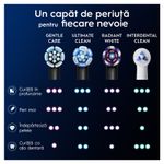 Ingrijire personala si Cosmetice - Igiena dentara - Rezerve si accesorii - Rezerve periuta de dinti electrica Oral-B iO Gentle Care, compatibile doar cu seria iO, Negru, 8 buc - Infinity.ro