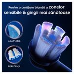 Ingrijire personala si Cosmetice - Igiena dentara - Rezerve si accesorii - Rezerve periuta de dinti electrica Oral-B iO Gentle Care, compatibile doar cu seria iO, Negru, 8 buc - Infinity.ro
