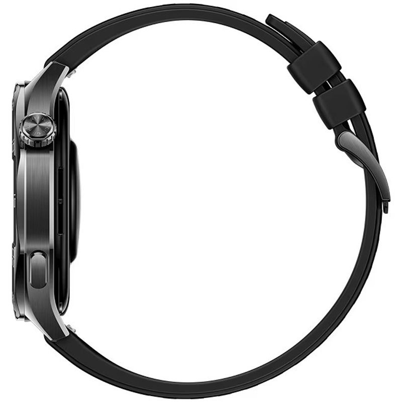 Laptop, Telefoane si Tablete - Wearables si gadgeturi - Wearables - Smartwatch-uri - Smartwatch Huawei Watch GT 5, 46MM, Deep Tarnish Stainless Steel Case, Black Fluoroelastomer Strap - Infinity.ro