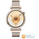 Laptop, Telefoane si Tablete - Wearables si gadgeturi - Wearables - Smartwatch-uri - Smartwatch Huawei Watch GT 6, 41MM, Gold Stainless Steel Case, Gold Milanese Strap - Infinity.ro