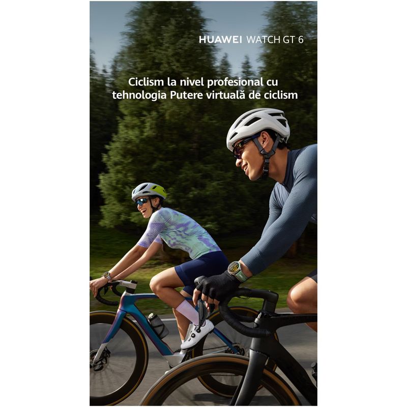 Laptop, Telefoane si Tablete - Wearables si gadgeturi - Wearables - Smartwatch-uri - Smartwatch Huawei Watch GT 6, 41MM, Gold Stainless Steel Case, Gold Milanese Strap - Infinity.ro