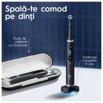 Ingrijire personala si Cosmetice - Igiena dentara - Periute de dinti electrice - Periuta de dinti electrica Oral-B iO9 cu Tehnologie Magnetica si Micro-Vibratii, Inteligenta artificiala, Display led - Infinity.ro
