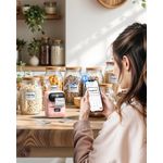 PC, gaming si accesorii - Imprimante, scanere & consumabile - Imprimante - Imprimante termice - Imprimanta Etichete Termica Portabila, Compatibila iOS/Android/Windows, Aplicatie Telefon, Rola 40x30 Inclusa, Roz - Infinity.ro