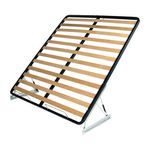 Casa si Gradina - Mobilier - Saltele si somiere - Somiere - Somiera pat Eco 100x200 cu sistem rabatare, cadru metal, 13 lamele - Infinity.ro