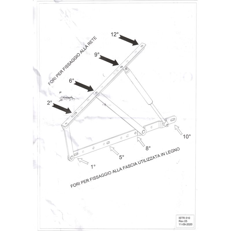 Casa si Gradina - Mobilier - Saltele si somiere - Somiere - Somiera pat Eco 100x200 cu sistem rabatare, cadru metal, 13 lamele - Infinity.ro