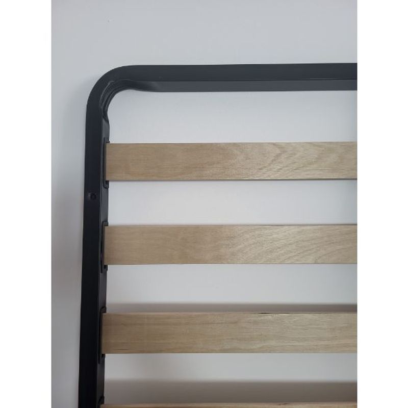 Casa si Gradina - Mobilier - Saltele si somiere - Somiere - Somiera pat Eco 100x200 cm, 13 lamele lemn, cadru metal, cu picioare 30 cm - Infinity.ro