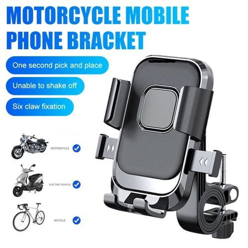 Auto si Moto - Moto - Accesorii moto si consumabile - Suport telefon pentru moto, scuter, bicicleta, prindere pe ghidon, pentru navigatie GPS, FIXATO - Infinity.ro