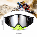 Auto si Moto - Moto - Echipamente protectie moto - Accesorii protectie moto - Ochelari Moto ATV / Enduro / Cross, FIXATO, Lentila Aurie, Rama Negru cu Alb - Infinity.ro