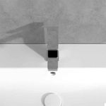 Casa si Gradina - Sanitare - Lavoar baie si accesorii - Baterii sanitare - Baterie lavoar Villeroy & Boch, Architectura Square, fara ventil, crom - Infinity.ro