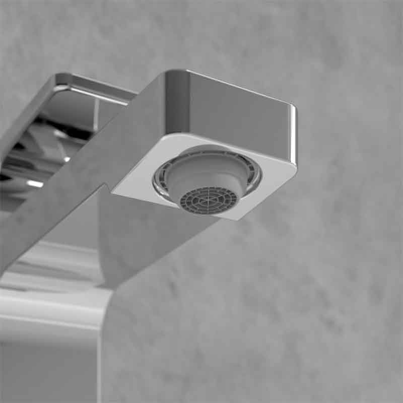 Casa si Gradina - Sanitare - Lavoar baie si accesorii - Baterii sanitare - Baterie lavoar Villeroy & Boch, Architectura Square, fara ventil, crom - Infinity.ro