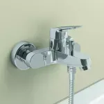 Casa si Gradina - Sanitare - Lavoar baie si accesorii - Baterii sanitare - Baterie cada - dus Ideal Standard Ceraflex crom lucios cu set de dus - Infinity.ro