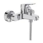 Casa si Gradina - Sanitare - Lavoar baie si accesorii - Baterii sanitare - Baterie cada - dus Ideal Standard Ceraflex crom lucios cu set de dus - Infinity.ro