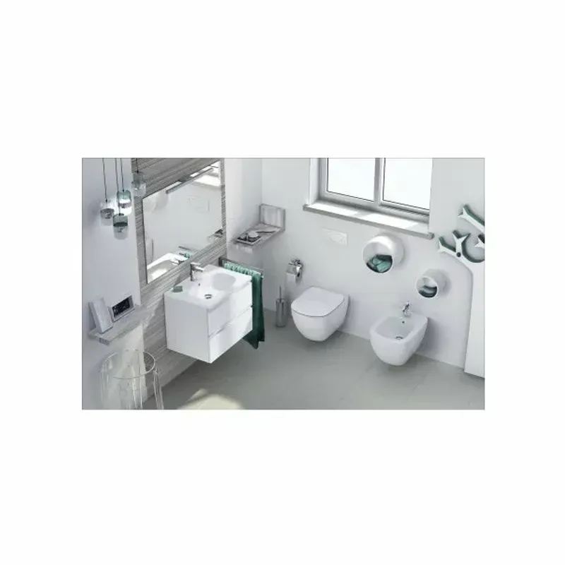 Casa si Gradina - Sanitare - Lavoar baie si accesorii - Baterii sanitare - Baterie lavoar Ideal Standard Tesi cu ventil pop-up - Infinity.ro