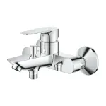 Casa si Gradina - Sanitare - Lavoar baie si accesorii - Baterii sanitare - Baterie cada - dus Grohe BauEdge New crom - Infinity.ro
