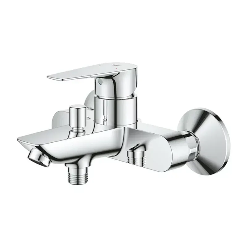 Casa si Gradina - Sanitare - Lavoar baie si accesorii - Baterii sanitare - Baterie cada - dus Grohe BauEdge New crom - Infinity.ro