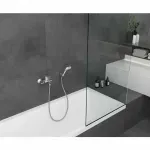 Casa si Gradina - Sanitare - Lavoar baie si accesorii - Baterii sanitare - Baterie cada - dus Hansgrohe Vernis Shape monocomanda crom lucios - Infinity.ro