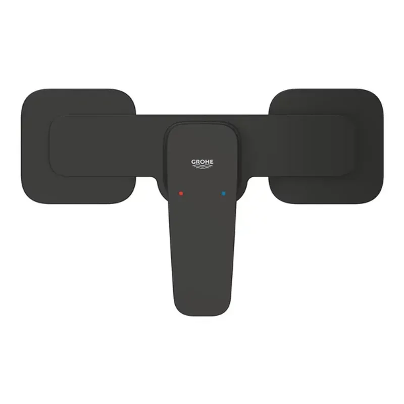 Casa si Gradina - Sanitare - Lavoar baie si accesorii - Baterii sanitare - Baterie dus Grohe Cubeo monocomanda negru mat - Infinity.ro