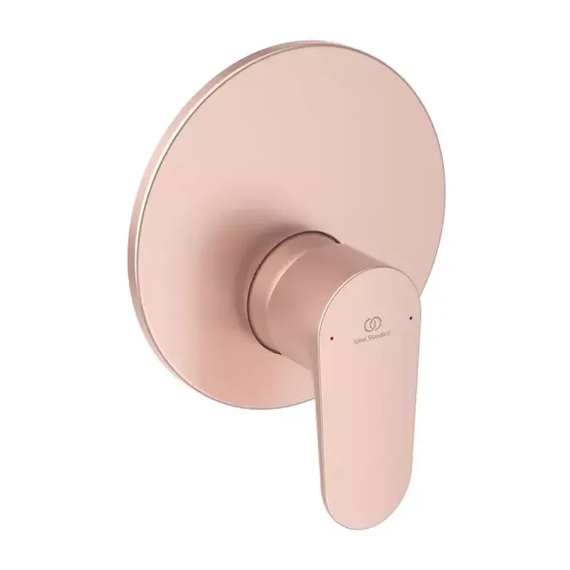 Casa si Gradina - Sanitare - Lavoar baie si accesorii - Baterii sanitare - Baterie dus incastrata Ideal Standard Cerafine O rose mat cu corp ingropat - Infinity.ro