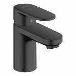 Casa si Gradina - Sanitare - Lavoar baie si accesorii - Baterii sanitare - Baterie lavoar Hansgrohe Vernis Blend 70 negru mat cu ventil Pop-Up - Infinity.ro