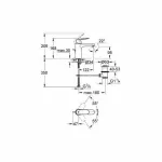 Casa si Gradina - Sanitare - Lavoar baie si accesorii - Baterii sanitare - Baterie lavoar Grohe Eurosmart Cosmopolitan M crom lucios - Infinity.ro