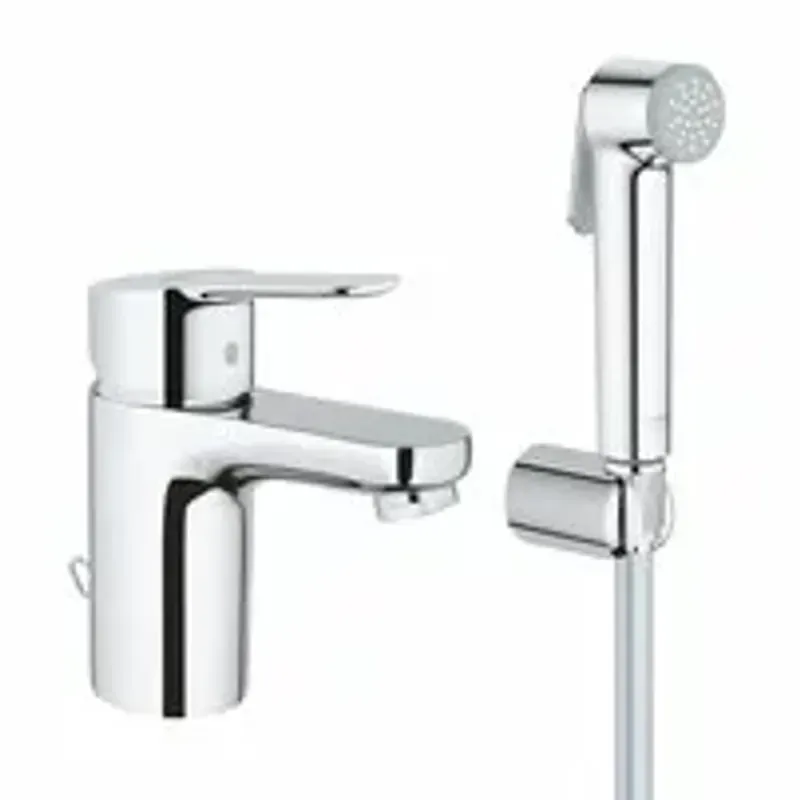 Casa si Gradina - Sanitare - Lavoar baie si accesorii - Baterii sanitare - Baterie lavoar Grohe BauEdge S crom lucios - Infinity.ro
