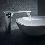 Casa si Gradina - Sanitare - Lavoar baie si accesorii - Baterii sanitare - Baterie lavoar monocomanda Hansgrohe Axor Massaud 220 - Infinity.ro