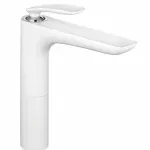 Casa si Gradina - Sanitare - Lavoar baie si accesorii - Baterii sanitare - Baterie alba lavoar inalta Kludi Balance 272 - Infinity.ro