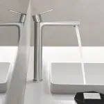 Casa si Gradina - Sanitare - Lavoar baie si accesorii - Baterii sanitare - Baterie lavoar inalta Grohe Lineare marimea XL crom - Infinity.ro