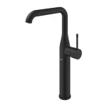 Casa si Gradina - Sanitare - Lavoar baie si accesorii - Baterii sanitare - Baterie lavoar inalta Grohe Essence negru mat Phantom Black - Infinity.ro
