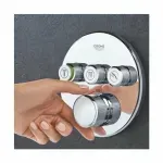 Casa si Gradina - Sanitare - Lavoar baie si accesorii - Baterii sanitare - Baterie dus Grohe Grohtherm SmartControl termostatica cu 3 iesiri - Infinity.ro