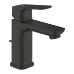 Casa si Gradina - Sanitare - Lavoar baie si accesorii - Baterii sanitare - Baterie lavoar monocomanda Grohe Cubeo S cu ventil Pop-Up negru mat - Infinity.ro