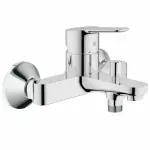 Casa si Gradina - Sanitare - Lavoar baie si accesorii - Baterii sanitare - Baterie cada - dus Grohe BauEdge crom - Infinity.ro