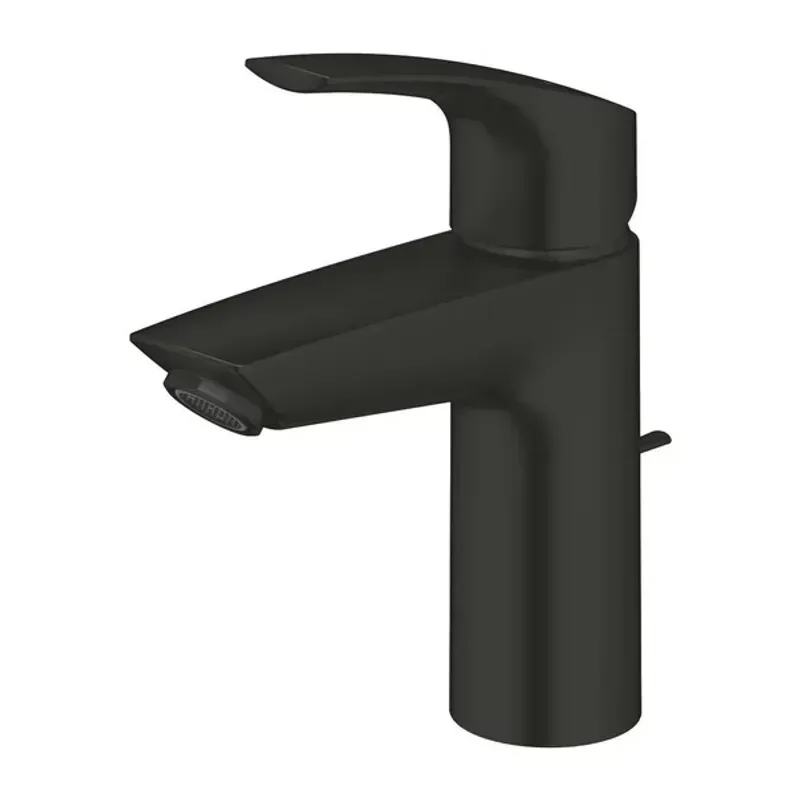 Casa si Gradina - Sanitare - Lavoar baie si accesorii - Baterii sanitare - Baterie lavoar monocomanda negru mat Grohe Eurosmart New S - Infinity.ro