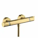Casa si Gradina - Sanitare - Lavoar baie si accesorii - Baterii sanitare - Baterie dus termostatata Hansgrohe Ecostat Comfort auriu lucios - Infinity.ro