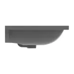 Casa si Gradina - Sanitare - Lavoar baie si accesorii - Lavoare si piedestale - Lavoar suspendat Ideal Standard i.life B gri lucios 81 cm cu orificiu baterie si preaplin - Infinity.ro