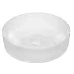 Casa si Gradina - Sanitare - Lavoar baie si accesorii - Lavoare si piedestale - Lavoar pe blat alb Fluminia Alice 40 cm - Infinity.ro