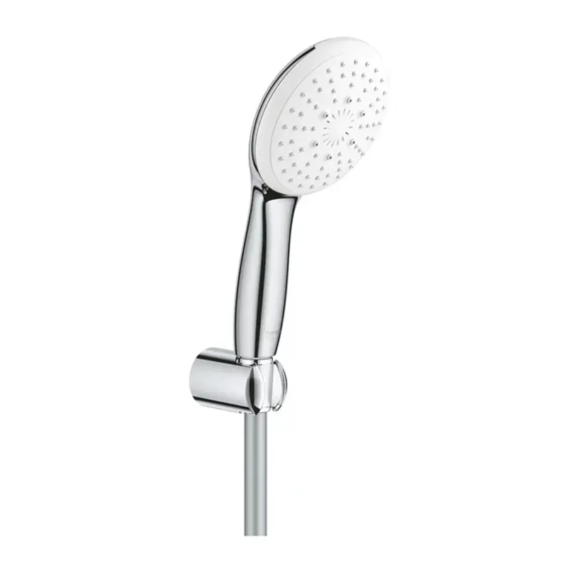 Casa si Gradina - Sanitare - Lavoar baie si accesorii - Baterii sanitare - Set baterii lavoar dus Grohe BauEdge si dus cu porter Tempesta crom lucios - Infinity.ro