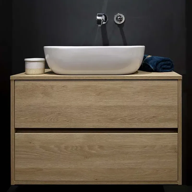 Casa si Gradina - Sanitare - Lavoar baie si accesorii - Lavoare si piedestale - Lavoar pe blat Fluminia Alaska New alb 50 cm - Infinity.ro