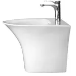 Casa si Gradina - Sanitare - Lavoar baie si accesorii - Lavoare si piedestale - Lavoar suspendat alb Fluminia Cassio 48 cm - Infinity.ro