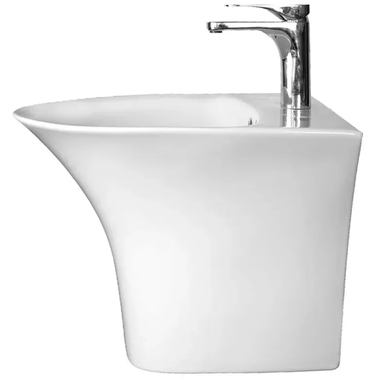 Casa si Gradina - Sanitare - Lavoar baie si accesorii - Lavoare si piedestale - Lavoar suspendat alb Fluminia Cassio 48 cm - Infinity.ro