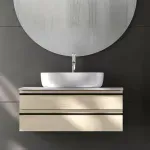 Casa si Gradina - Sanitare - Lavoar baie si accesorii - Lavoare si piedestale - Lavoar pe blat KolpaSan Alexis alb 50 cm - Infinity.ro