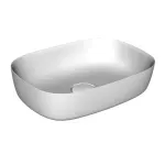 Casa si Gradina - Sanitare - Lavoar baie si accesorii - Lavoare si piedestale - Lavoar pe blat KolpaSan Alexis alb 50 cm - Infinity.ro