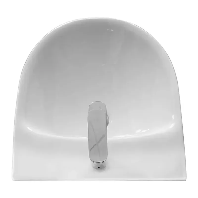 Casa si Gradina - Sanitare - Lavoar baie si accesorii - Lavoare si piedestale - Lavoar suspendat alb Fluminia Cassio 48 cm - Infinity.ro