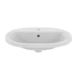 Casa si Gradina - Sanitare - Lavoar baie si accesorii - Lavoare si piedestale - Lavoar incastrat Ideal Standard Connect 62 cm alb lucios - Infinity.ro