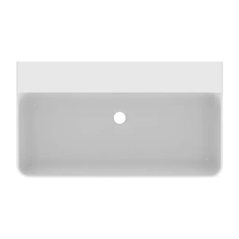 Casa si Gradina - Sanitare - Lavoar baie si accesorii - Lavoare si piedestale - Lavoar suspendat Ideal Standard Atelier Conca 80 cm alb lucios cu orificiu preaplin - Infinity.ro