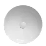 Casa si Gradina - Sanitare - Lavoar baie si accesorii - Lavoare si piedestale - Lavoar pe blat alb Fluminia Havana 40 cm - Infinity.ro