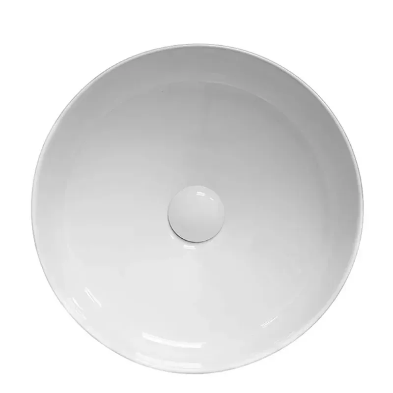 Casa si Gradina - Sanitare - Lavoar baie si accesorii - Lavoare si piedestale - Lavoar pe blat alb Fluminia Havana 40 cm - Infinity.ro